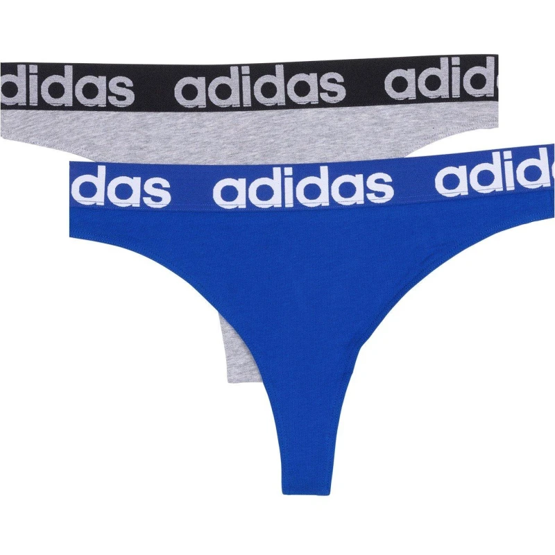 Image of adidas Active Comfort Cotton Thong 2-Pack - Multi Multi 8