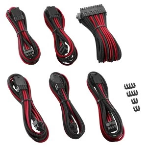 Image of CableMod PRO ModMesh Cable Extension Kit - Black/Red
