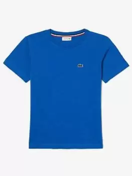Image of Lacoste Boys Classic Short Sleeve T-Shirt - Kingdom Blue Size 4 Years