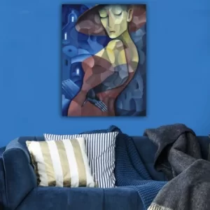 Image of 314553068_70100 Multicolor Decorative Canvas Painting