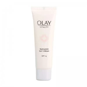 Image of Olay Vitality Radiance Day Cream SPF15 50ml