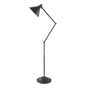 Image of 1 Light Floor Lamp Old Bronze, E27