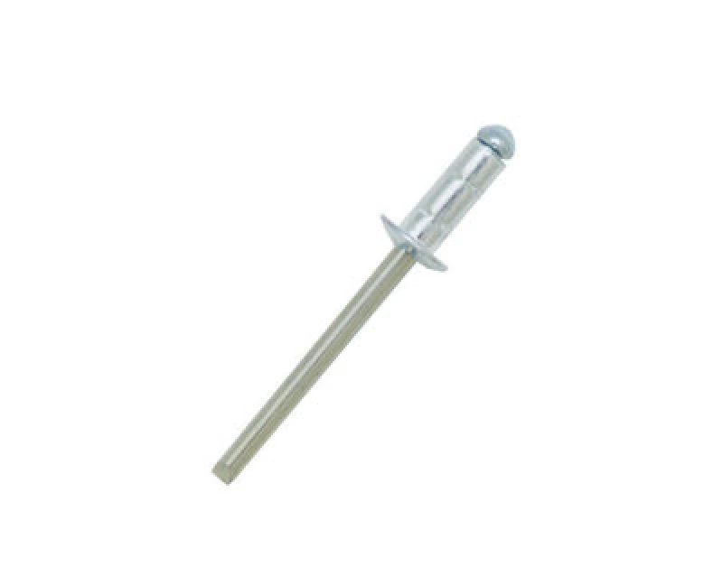 Image of Jrp Riveting Products 4.8 X 10.3mm Aluminium, A2 Stainless Steel Dome Head Rivets - Jrpassdm4810 - Box Of 500