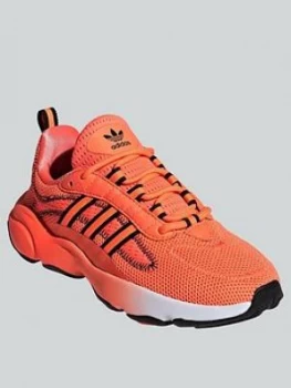 Image of Adidas Originals Haiwee J Junior Trainer - Coral