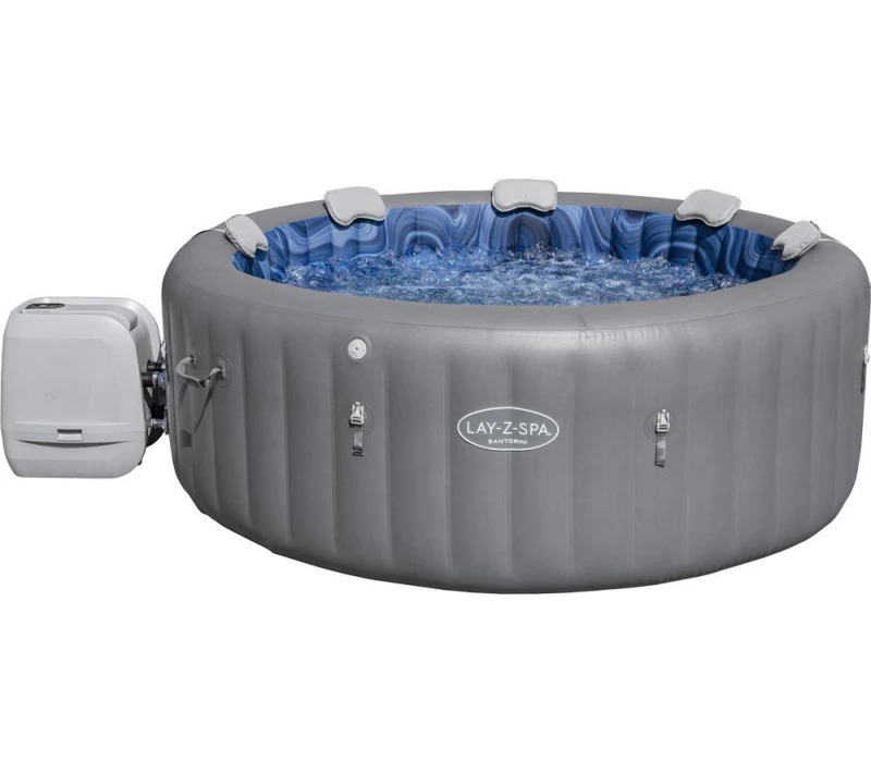 Image of LAY-Z-SPA Santorini HydroJet Pro Inflatable Hot Tub 6941607370025