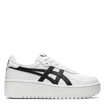 Image of Asics Japan S Platform Trainers - White/Black