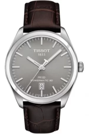 Image of Mens Tissot PR100 Powermatic 80 Automatic Watch T1014071607100