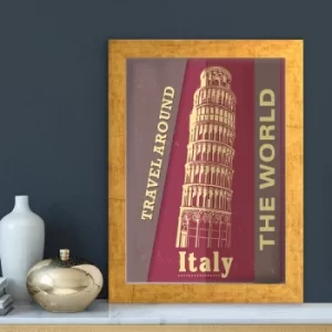 Image of AC1913995673 Multicolor Decorative Framed MDF Painting