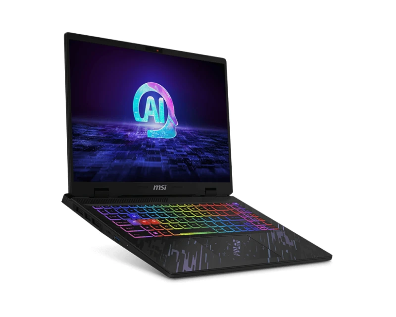 Image of MSI Pulse 16 AI C1VFKG-008UK Gaming Laptop, Intel Core Ultra 9 185H, 16GB DDR5, 1TB SSD, 16" QHD+ (2560x1600) 240Hz IPS, NVIDIA GeForce RTX 4060 9