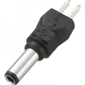 Image of VOLTCRAFT93027C28Low Voltage AdaptorsWith Low voltage plug outside diameter 5mm internal diameter 2.5mm straight