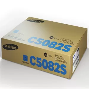Image of Samsung CLT-C5082S Cyan Laser Toner Ink Cartridge