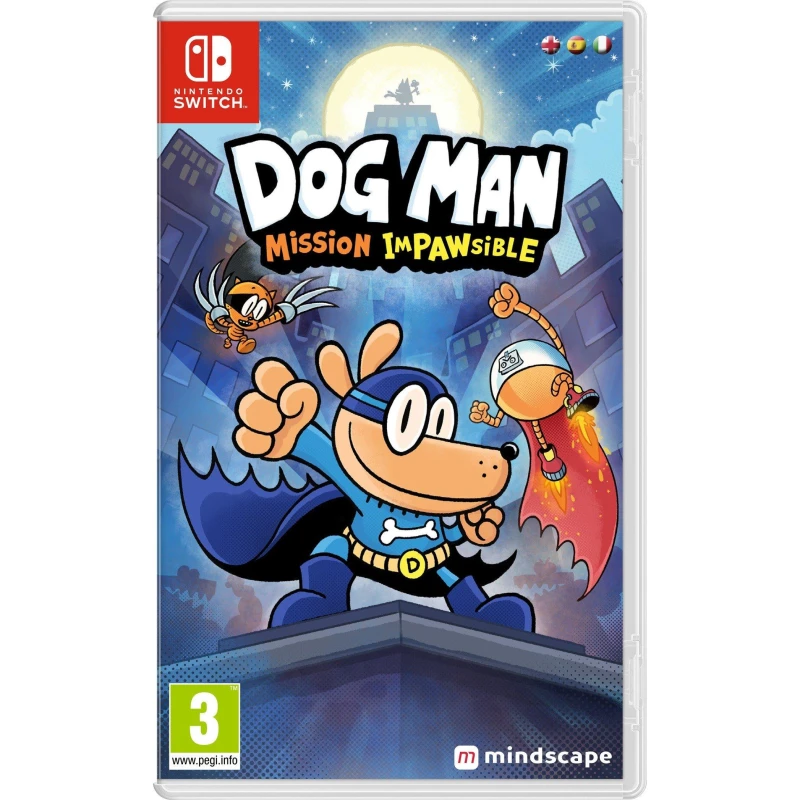 Image of Dog Man Dog Man: Mission Impawsible Nintendo Switch Game