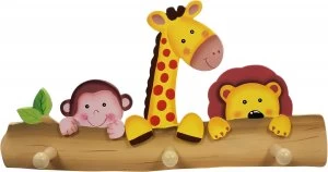 Image of Fantasy Fields Sunny Safari Peg Hooks.