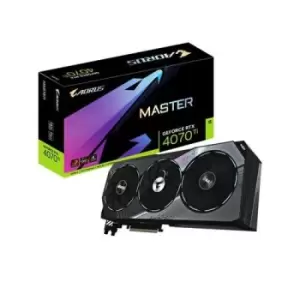 Image of Gigabyte AORUS GeForce RTX 4070 Ti MASTER 12G NVIDIA 12 GB GDDR6X