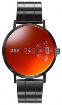 Image of STORM Remi V2 Slate Red Black Steel Bracelet Red Dial Watch