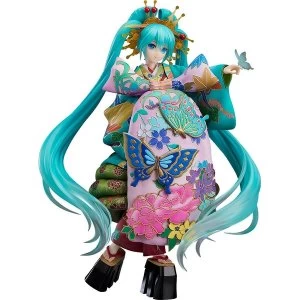 Image of Character Vocal Series 01 Statue 1/7 Hatsune Miku Chokabuki Kuruwa Kotoba Awase Kagami Ver. 30 cm