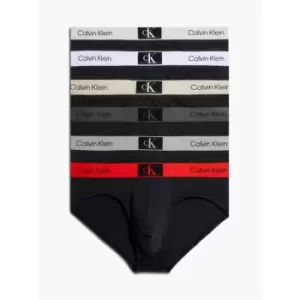 Image of Calvin Klein Hip Brief 7PK - Black