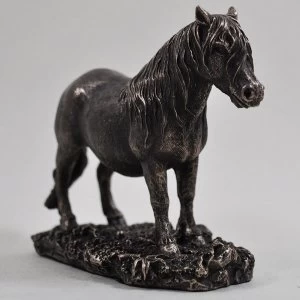 Image of Shetland Pony Cold Cast Bronze Sculpture 10cm