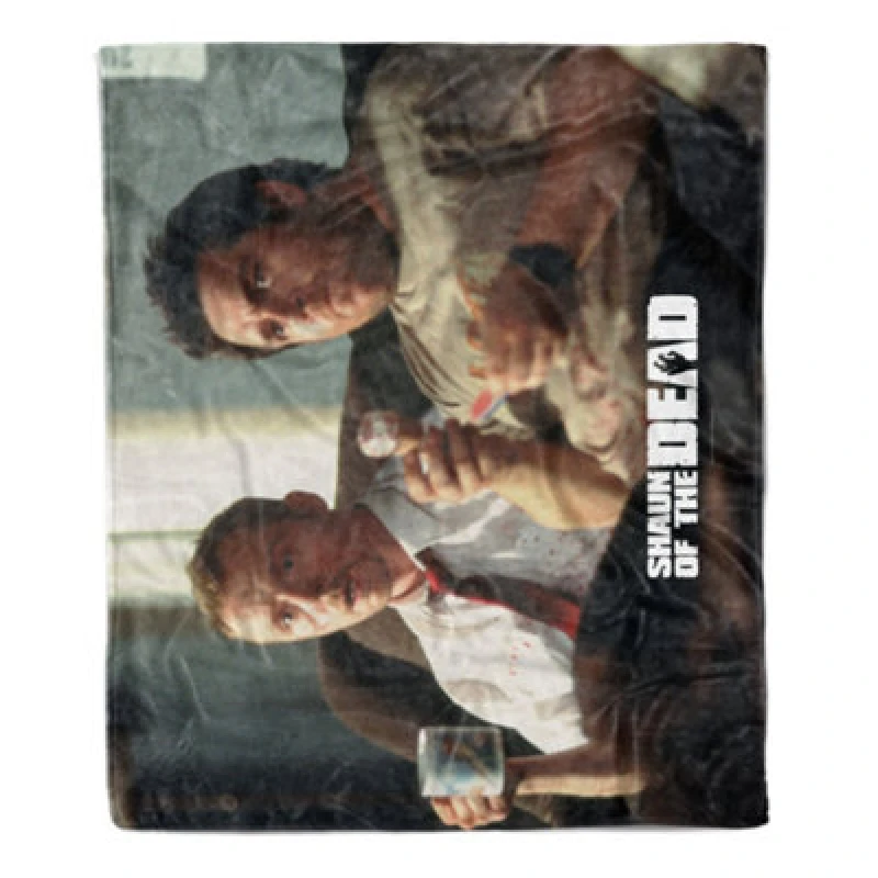 Image of Shaun of the Dead Crisis Worsens Fleece Blanket - M