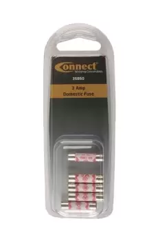 Image of 3 Amp Domestic Fuse Pk 5 Connect 36860