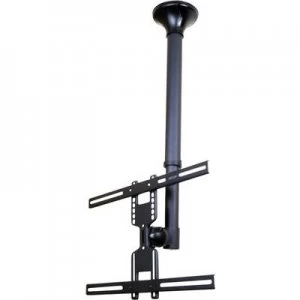 Image of NewStar FPMA-C400BLACK TV ceiling mount 81,3cm (32) - 152,4cm (60) Swivelling/tiltable