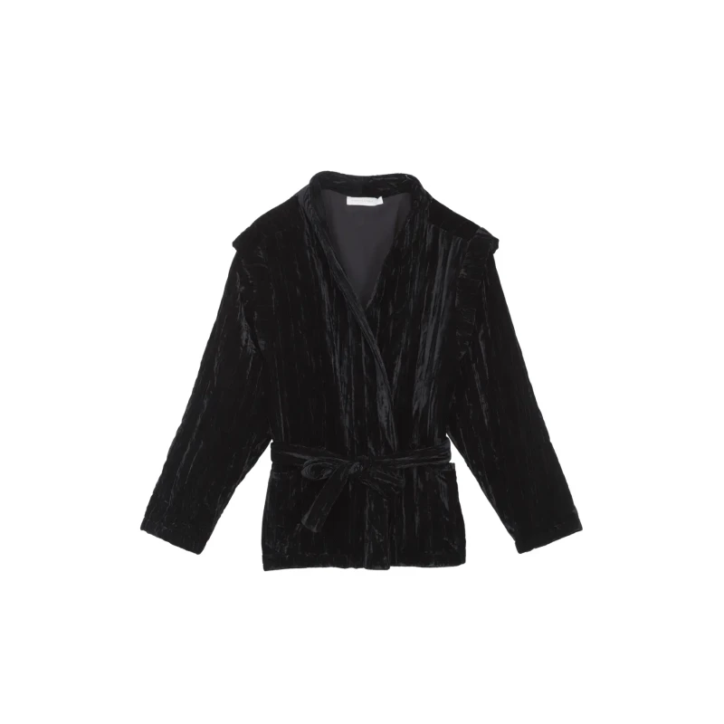 Image of La Petite Etoile Womens jacket La Petite Etoile Gladis Noir Female 36