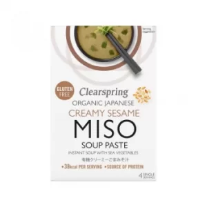 Image of Clearspring Creamy Sesame Miso Soup Paste 60g