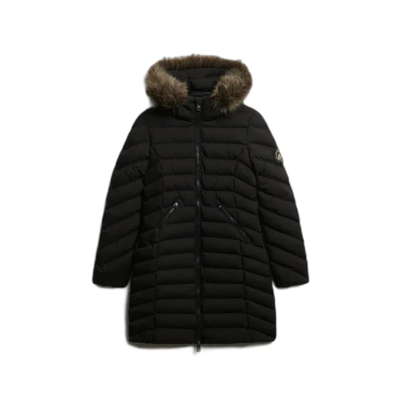 Image of Superdry Womens parka Superdry Fuji Noir Female M
