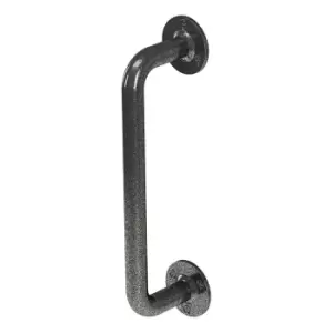 Image of Rothley 25Mm 305Mm Pewter - Steel Grab Rail