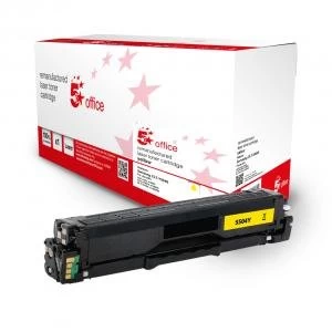 Image of 5 Star Office Supplies Toner Cartridge Page Life Yellow 1800pp Samsung
