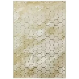 Image of Asiatic Carpets Quantum Machine Woven Rug Honeycomb - 80 x 150cm