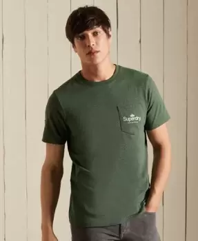 Image of Superdry Core Logo American Classics Pocket T-Shirt