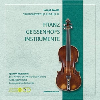 Image of Quatuor Mosaiques - Joseph Woelfl: Streichquartette, Op. 4 Und Op. 10 CD
