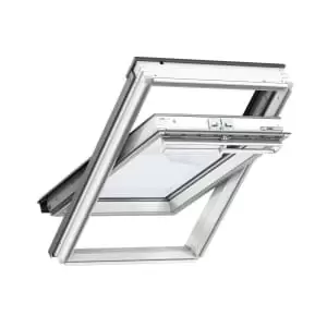 Image of VELUX White Polyurethane Centre Pivot Roof Window - 1340 x 1400mm