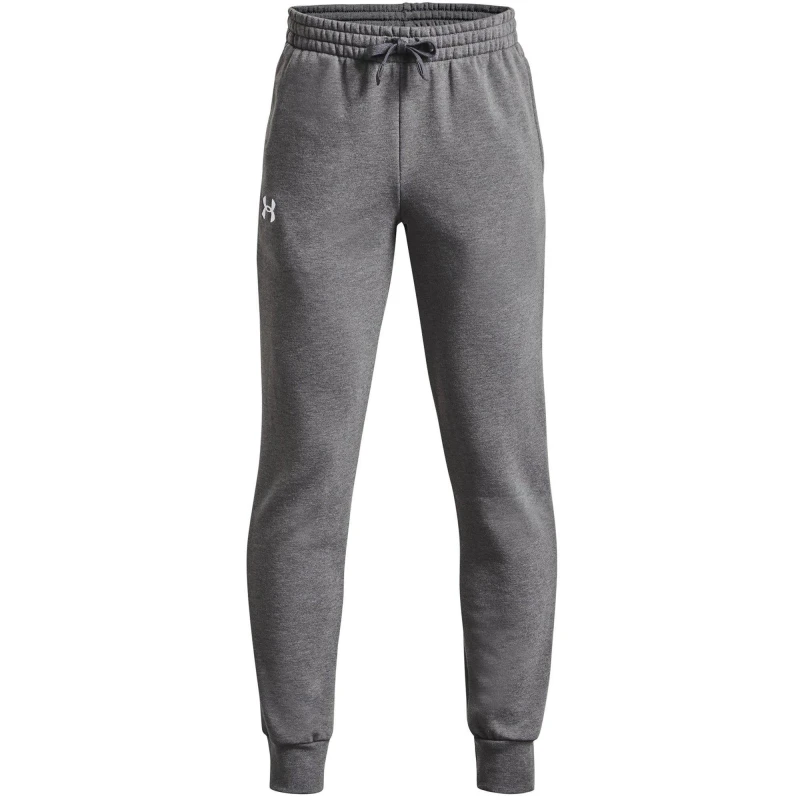 Image of Under Armour Under Logo Fleece Jogging Pants Junior Boys Grey male 7 - 8 Years (S)