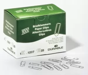 Image of Durable 1207-25 paper clip Zinc steel 1000 pc(s)