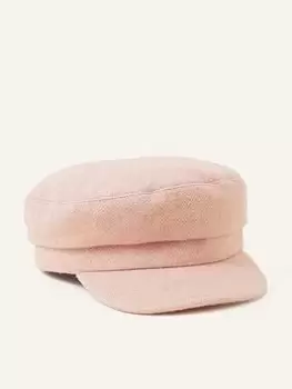 Image of Accessorize Soft Textured Bakerboy, Pink, Women