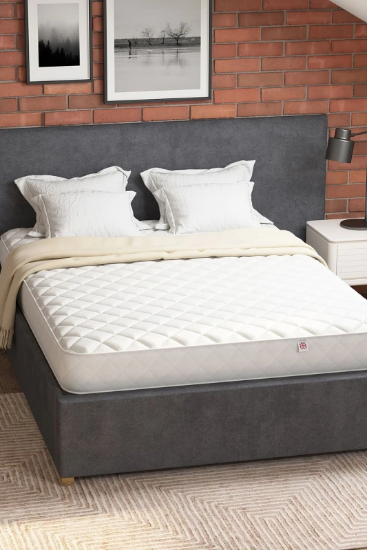 Image of Aspire Value Cooling Open Coil Mattress White