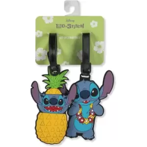 Image of Disney Lilo & Stitch Multicoloured 2 Piece Luggage Tags VT700369L.PH