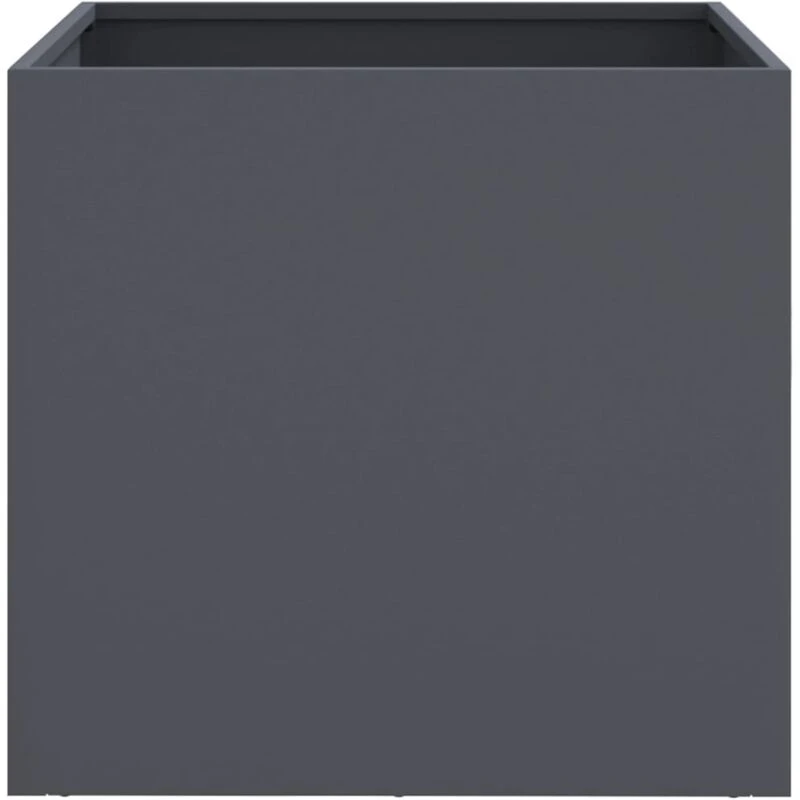 Image of VIDAXL Planters 2 pcs Anthracite 49x47x46cm Steel Vidaxl 8721012364226