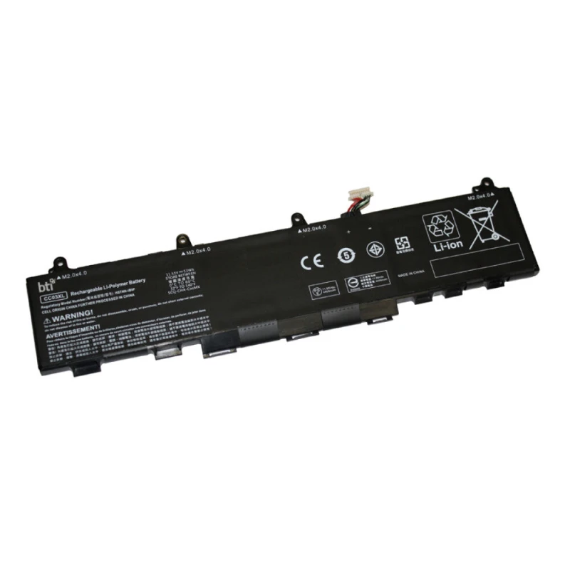 Image of BTI BTI CC03053XL-PL compatible 53Wh 3-cell battery for HP Elitebook 830 835 840 845 G7 G8 CC03053XL-PL-BTI