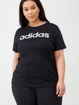 Image of Adidas Plus W E Lin S Tee - Black
