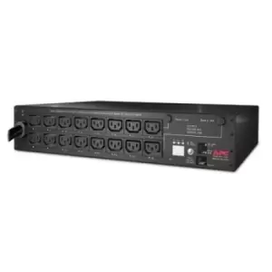 Image of APC AP7911B power distribution unit (PDU) 2U Black 16 AC outlet(s)