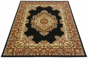 Image of Homemaker Tradition Rug - Black 160x230