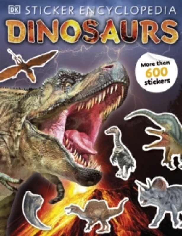 Image of DK Sticker Encyclopedia Dinosaurs Book Multi unisex