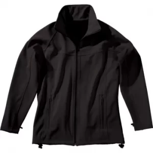 Image of TRA645 Ladies Uproar Softshell Black SZ-10