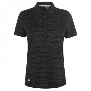 Image of adidas Novelty Golf Polo Ladies - Black