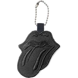 Image of The Rolling Stones - Classic Tongue Black Keychain
