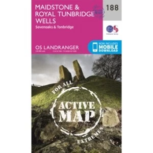 Image of Maidstone & Royal Tunbridge Wells by Ordnance Survey (Sheet map, folded, 2016)