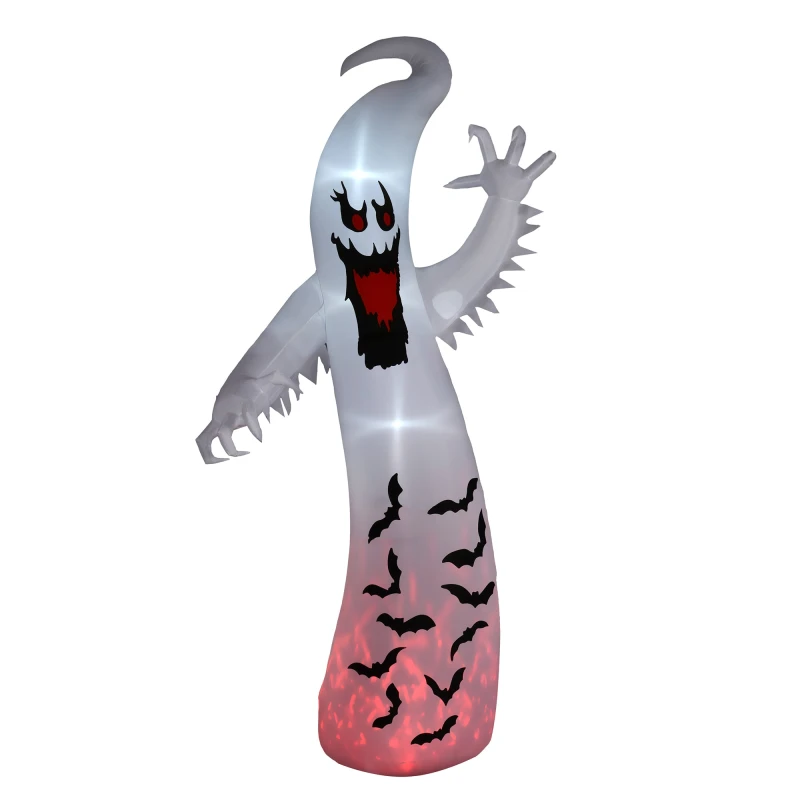 Image of Outsunny 11.8FT Halloween Inflatable Spooky Ghost - Blow Up Garden Decoration TJ Hughes 5056725579814